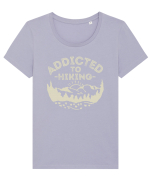 Addicted To Hiking Tricou mânecă scurtă guler larg fitted Damă Expresser
