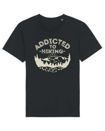 Addicted To Hiking Black