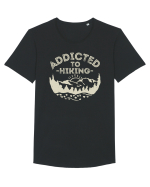 Addicted To Hiking Tricou mânecă scurtă guler larg Bărbat Skater