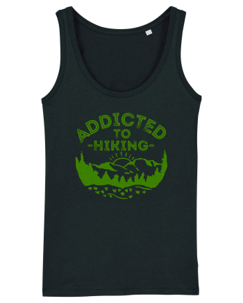 Addicted To Hiking Black