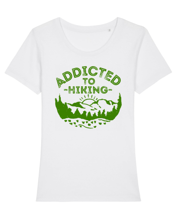 Addicted To Hiking White