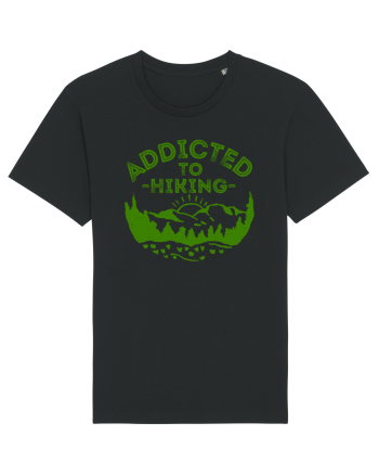 Addicted To Hiking Black