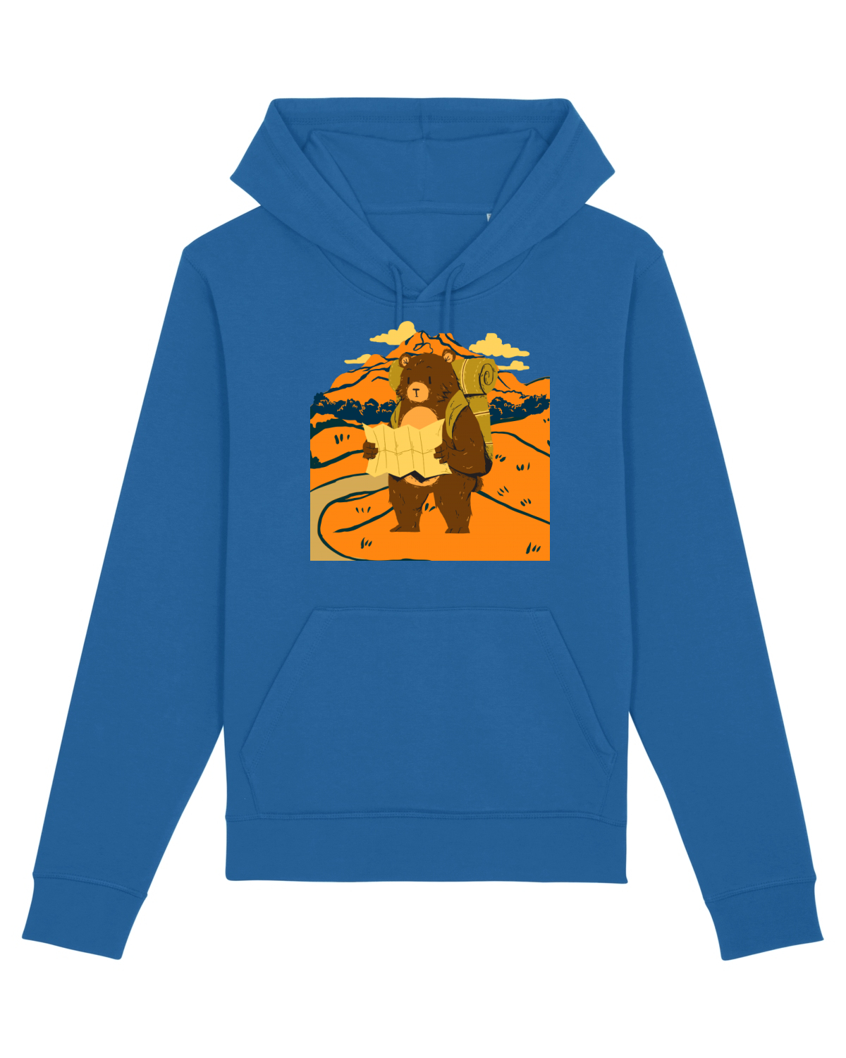 Hanorac Unisex Drummer Royal Blue