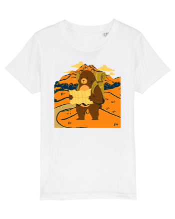 Hiking Bear White