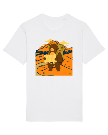 Hiking Bear White