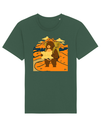 Hiking Bear Bottle Green
