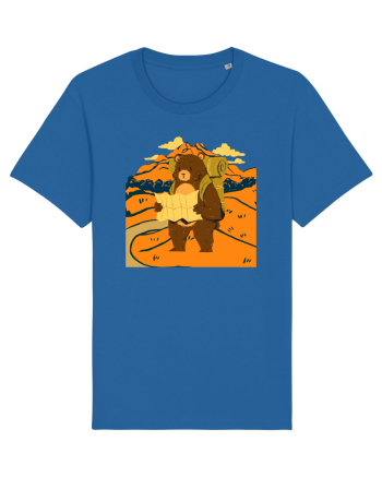 Hiking Bear Royal Blue