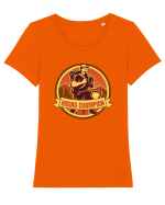 Hiking Champion Tricou mânecă scurtă guler larg fitted Damă Expresser