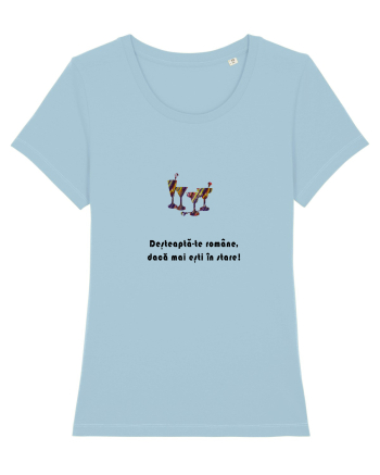 Desteapta-te romane Sky Blue
