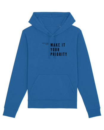 MAKE IT YOUR PRIORITY Royal Blue