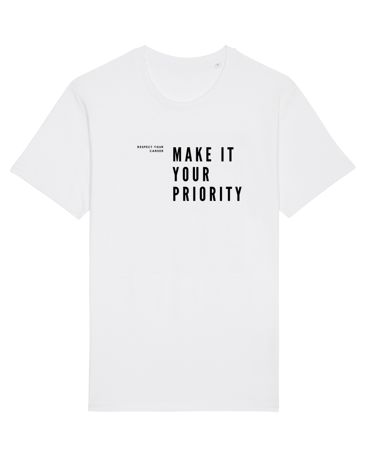 Tricou mânecă scurtă Unisex Rocker White