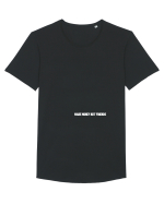 MAKE MONEY NOT FRIENDS Tricou mânecă scurtă guler larg Bărbat Skater