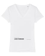 look forward Tricou mânecă scurtă guler V Damă Evoker