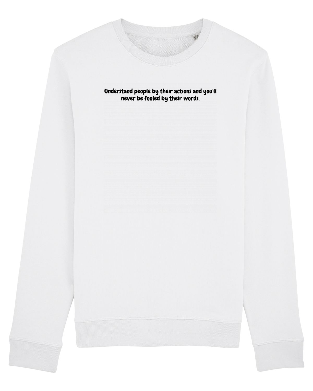 Bluză mânecă lungă Unisex Rise White