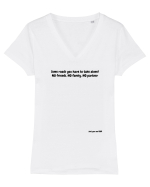 Just you and GOD Tricou mânecă scurtă guler V Damă Evoker