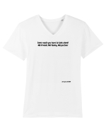 Just you and GOD Tricou mânecă scurtă guler V Bărbat Presenter