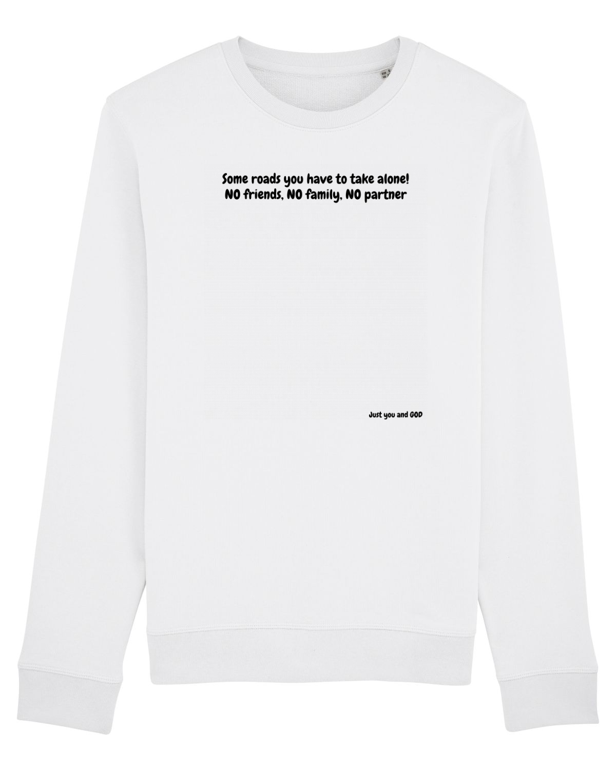 Bluză mânecă lungă Unisex Rise White