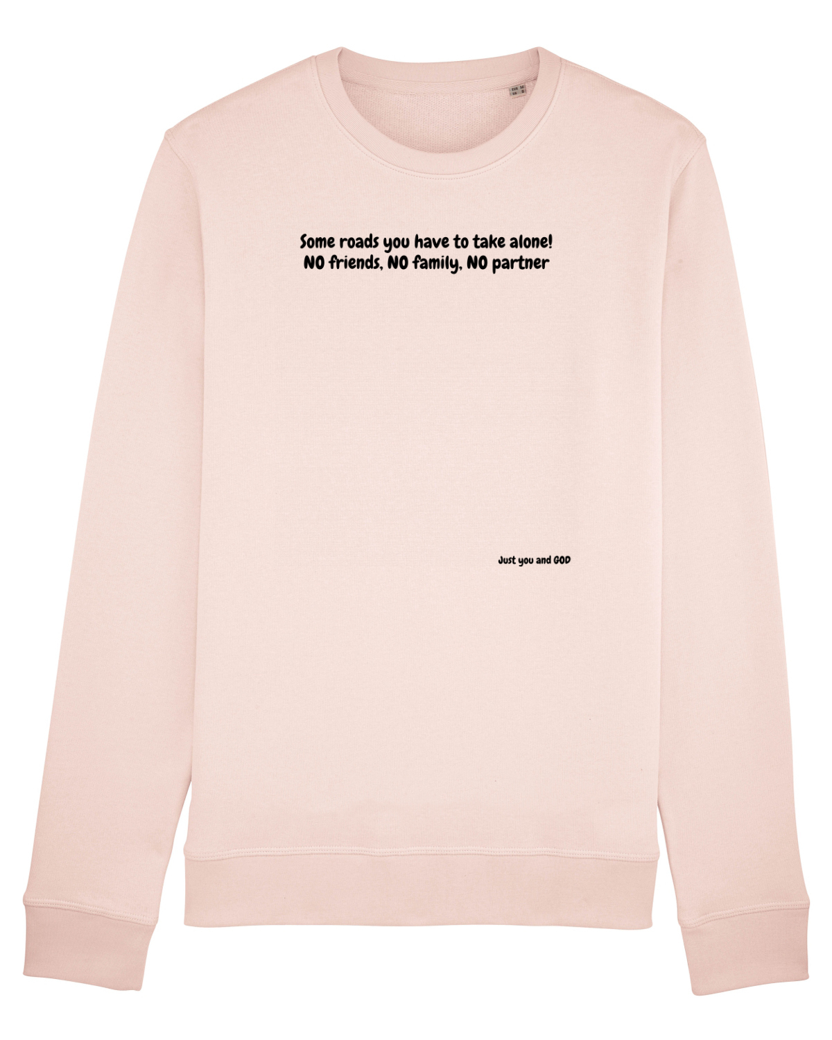 Bluză mânecă lungă Unisex Rise Candy Pink