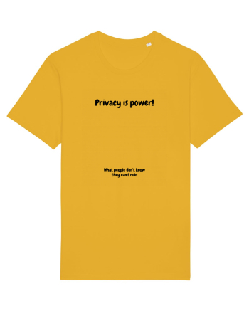 Privacy is power! Spectra Yellow