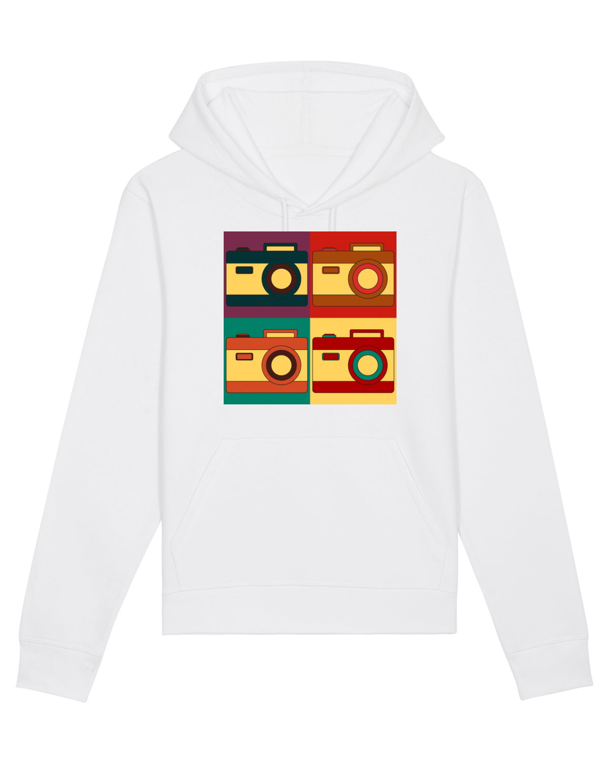 Hanorac Unisex Drummer White