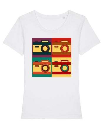Aparat Foto Retro Vintage White