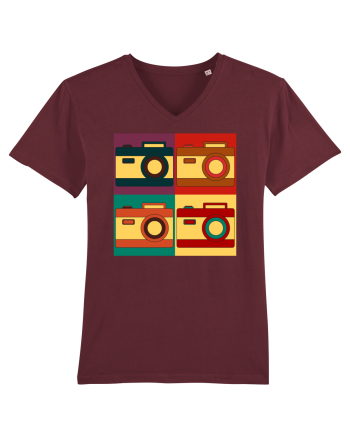 Aparat Foto Retro Vintage Burgundy