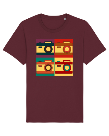 Aparat Foto Retro Vintage Burgundy