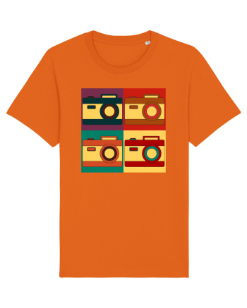 Aparat Foto Retro Vintage Bright Orange
