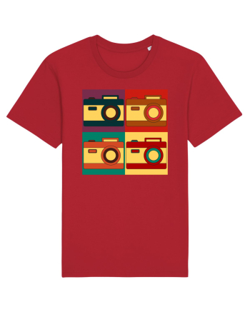 Aparat Foto Retro Vintage Red
