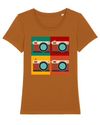 Aparat Foto Retro Vintage Roasted Orange
