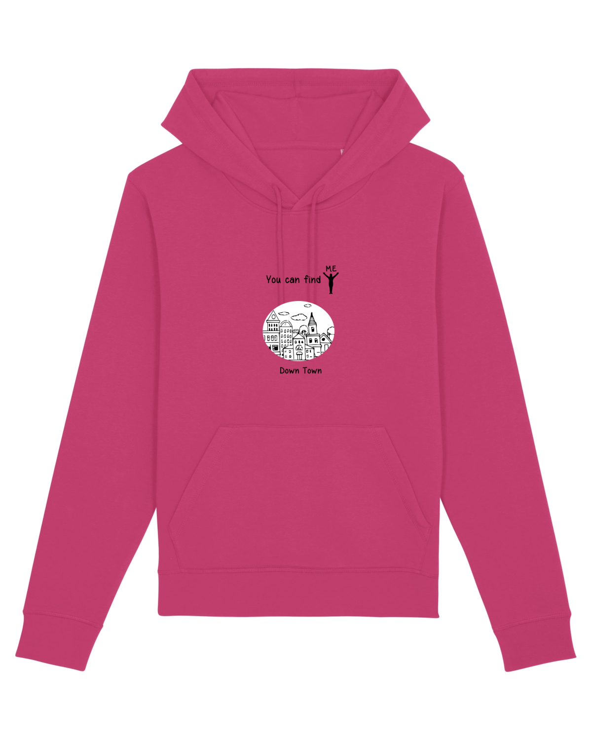 Hanorac Unisex Drummer Raspberry
