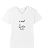 Down Town Tricou mânecă scurtă guler V Bărbat Presenter