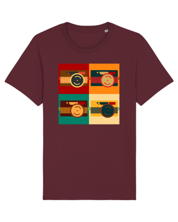 Aparat Foto Retro Vintage Burgundy