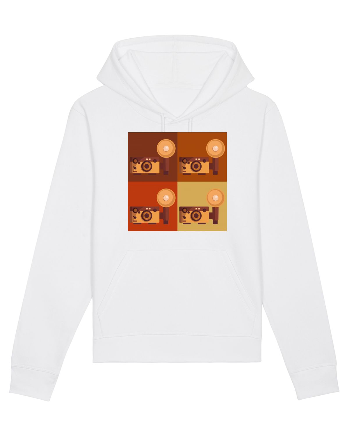 Hanorac Unisex Drummer White