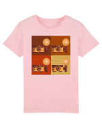 Aparat Foto Retro Vintage Tricou mânecă scurtă  Copii Mini Creator
