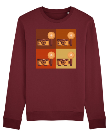 Aparat Foto Retro Vintage Burgundy