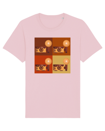 Aparat Foto Retro Vintage Cotton Pink