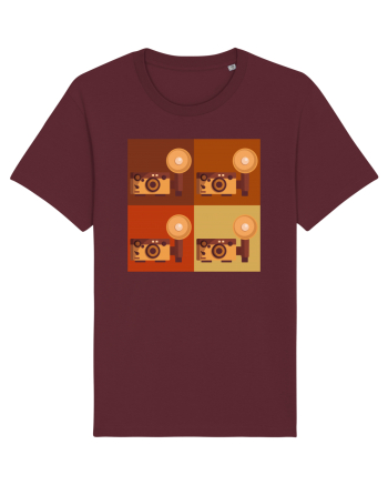 Aparat Foto Retro Vintage Burgundy