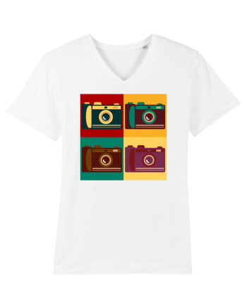 Aparat Foto Retro Vintage White