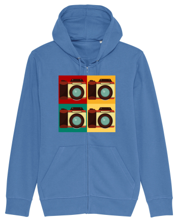 Aparat Foto Retro Vintage Bright Blue
