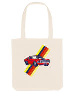 Retro Muscle Car Sacoșă textilă