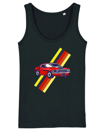 Retro Muscle Car Black