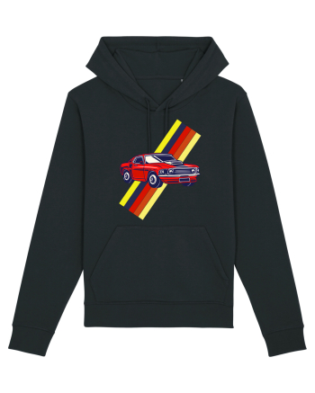 Retro Muscle Car Black