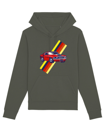 Retro Muscle Car Khaki