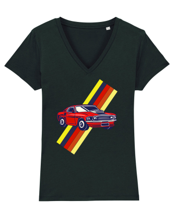 Retro Muscle Car Black