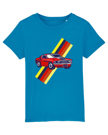 Retro Muscle Car Azur