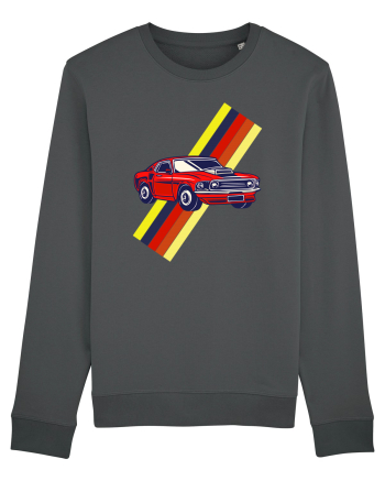 Retro Muscle Car Anthracite