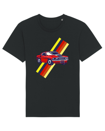 Retro Muscle Car Black