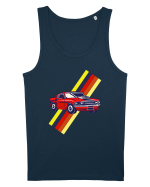 Retro Muscle Car Maiou Bărbat Runs