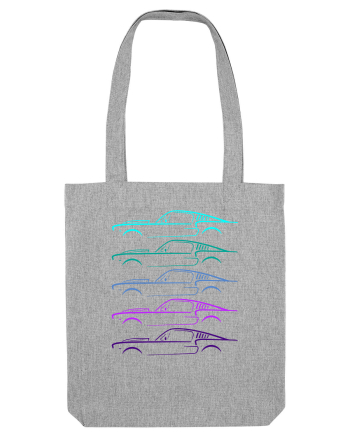Retro Muscle Car Heather Grey
